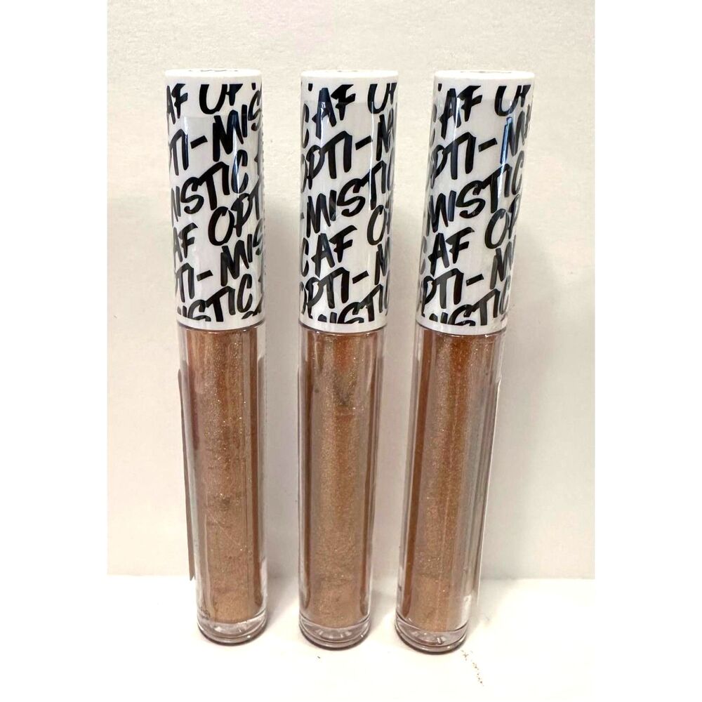 3x bh Cosmetics Shimmer Gloss Lip Gloss Optimistic AF NEW SEALED
